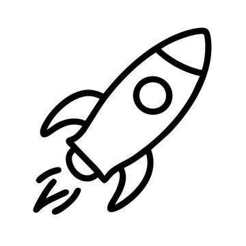 Rakete, Spaceshuttle, Raumf&auml;hre, Symbol