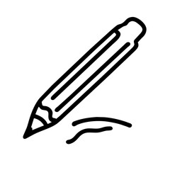 Bleistift, Buntstift Symbol