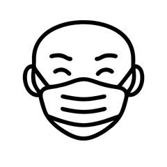 Gesichtsmaske Mensch Symbol