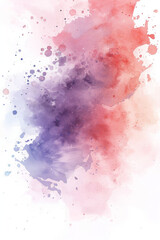 Fototapeta premium A minimalist watercolor splash with soft edges and a modern, pastel color scheme. 