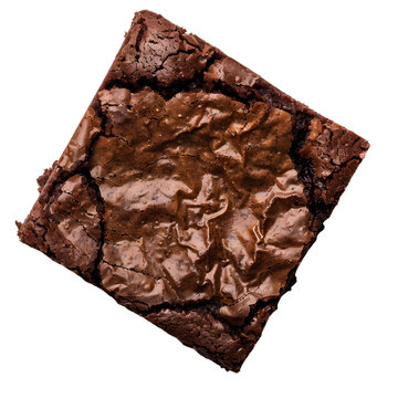 recommend clip art: brownie isolated on transparent background generative ai