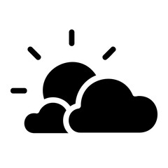 partly cloudy icon