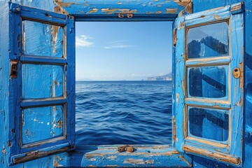 ocean ​​view from the window professional photography