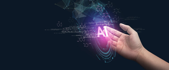 Trade stocks forex Data digital marketing graph with light in dark background. 3D illustration in virtual growing light concepts.