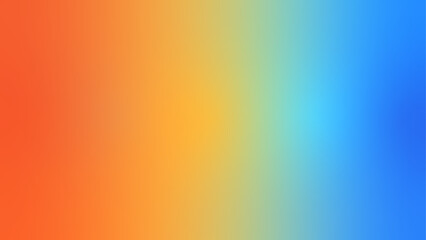 smooth gradient orange to blue, vector background
