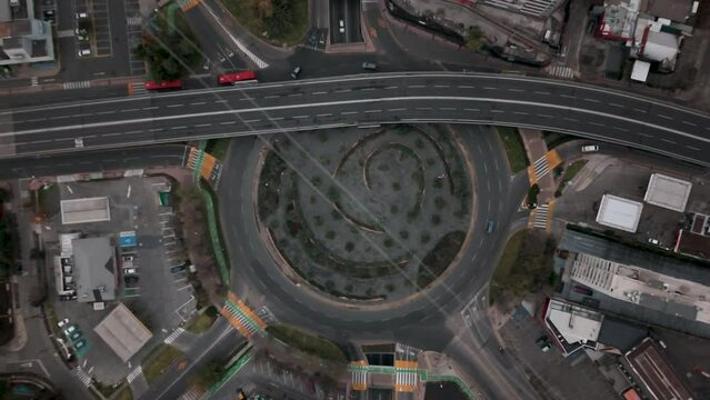 Atenas Roundbout LAs Condes Santiago de Chile