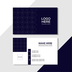 Modern business card design