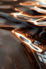 A close-up of a gloss surface for background with soft reflections and highlights.