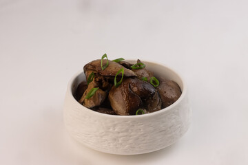 Chicken Liver Adobo or Adobong Atay NG Manok is Filipino Chicken Liver Stew.