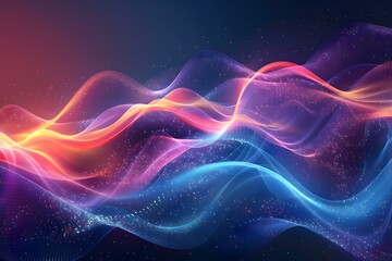 Obraz premium Colorful Waves
