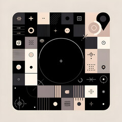 polaroid retro photography icon