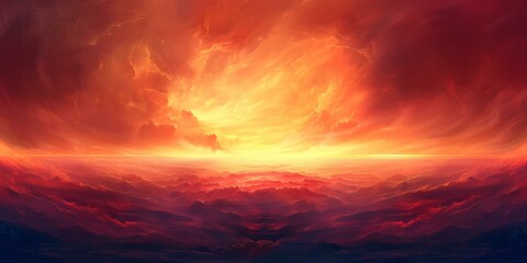 Fototapeta premium Apocalyptic Landscape