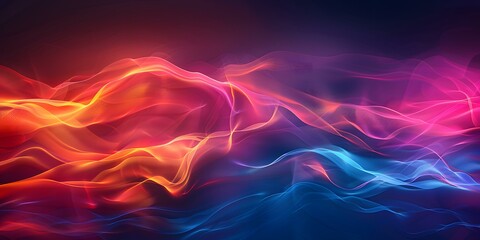 Obraz premium Wavy abstract background