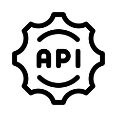 api line icon