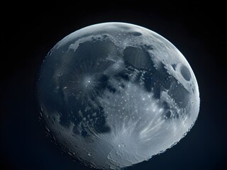 Moon from space