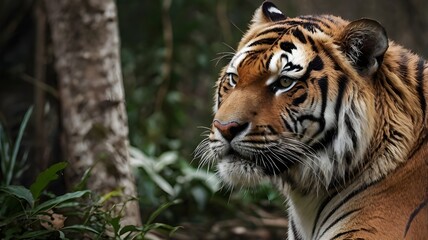 Obraz premium tiger in the wild