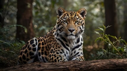 Obraz premium jaguar in the zoo