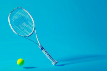 A tennis racket