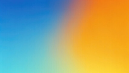 fuzzy Orange blue yellow background gradient