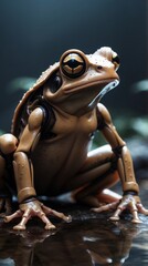 “Sentinel of the Future: Bipedal Combat Android”