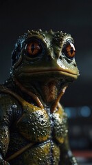 “Sentinel of the Future: Bipedal Combat Android”