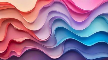 A colorful paper cut out