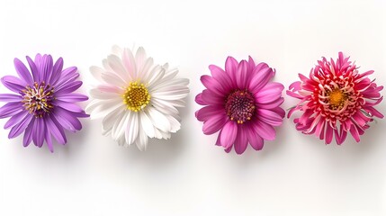 asters five different pic