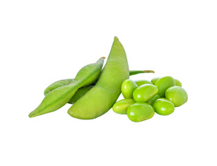 Green soybeans transparent png