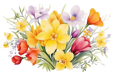 Fototapeta premium PNG Flower plant white background inflorescence.