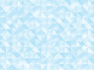 細かいモザイク幾何学背景（水色）