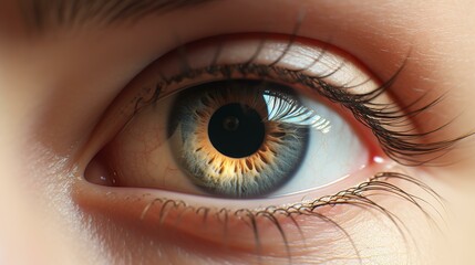 Detailed eye anatomy textures with highquality background for realistic anatomic illustration.