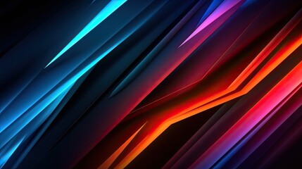 Naklejka premium Blue abstract background with spiral circle lines, technology futuristic template