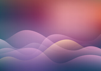 abstract background with gradient waves design