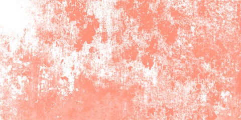Orange abstract grunge old concrete wall stained seamless pattern rusty metal texture vintage background.