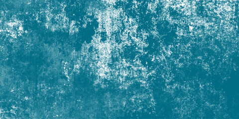 Blue abstract grunge old concrete wall texture stain isolated overlay decorative vintage background.