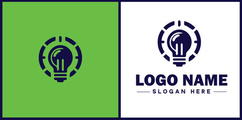 studio light icon Photography light Studio lamp Lighting fixture flat logo sign symbol editable vector