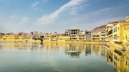 Obraz premium view of the town of porto country