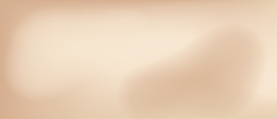 Abstract beige bg. Nude color gradient background. Minimal and soft modern blur cover for fashion banner. Luxury neutral skin backdrop. Simple chocolate gradation mesh vector. Delicate trendy ivory