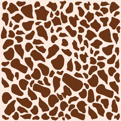 Bright background. Vector simple spotted background. Giraffe background.