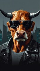 “Cybernetic Minotaur: The Metallic Guardian”