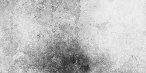Black and white abstract grunge old concrete wall texture stain isolated overlay decorative vintage background.