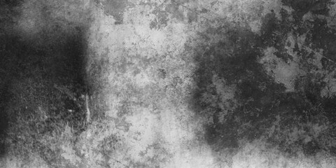 Black and white abstract grunge old concrete wall texture stain isolated overlay decorative vintage background.