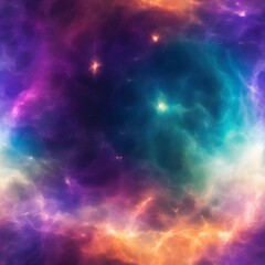 Naklejka premium An electrifying display of abstract colorful lights