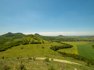 Naklejka premium Central Bohemian Highlands, Czech Republic