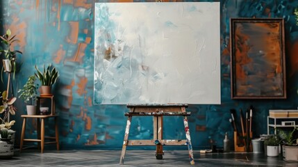 A canvas devoid of clutter, representing professionalism's clarity.