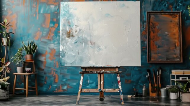 A canvas devoid of clutter, representing professionalism's clarity.