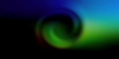 Dark gradient background with a striking swirl effect, blending deep shades of blue, green, and black. Ideal for bold digital art, modern design projects, and unique visual applications