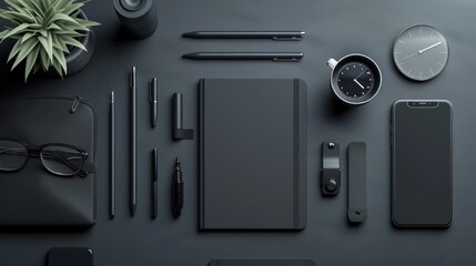 The simplicity of professionalism embodied in a minimalist mockup.