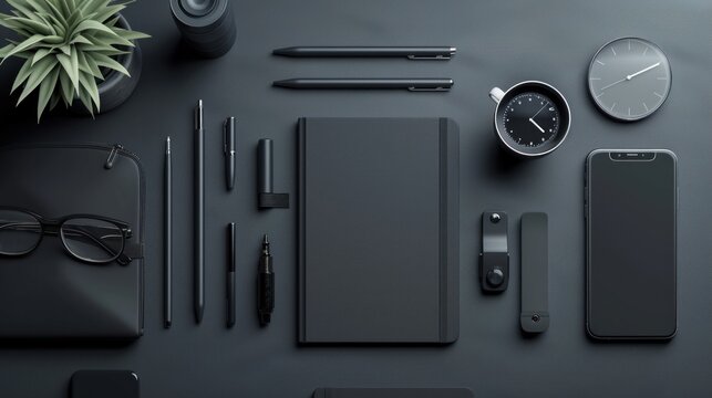 The simplicity of professionalism embodied in a minimalist mockup.