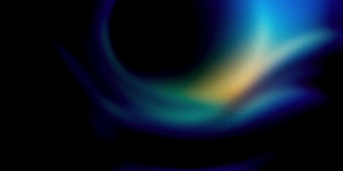 Abstract gradient background with a subtle blend of dark blues, greens, and hints of yellow. The gradient transitions smoothly, creating a moody and sophisticated visual effect